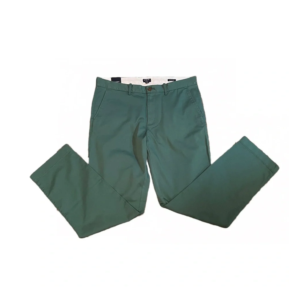 J. Crew Men's Green Pants size 34x32 new with tags.